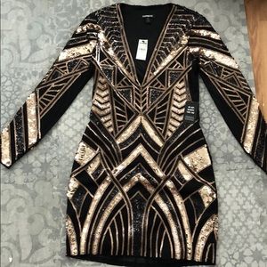 Express Sequined Dress